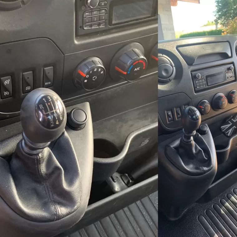 dégraissage et nettoyage du tableau de bord 