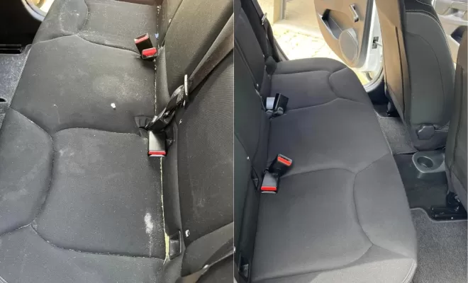 shampouinage banquette arrière