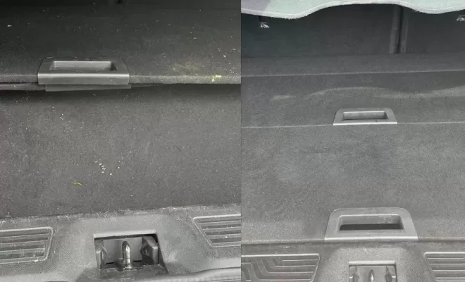 aspirateur et shampouinage coffre