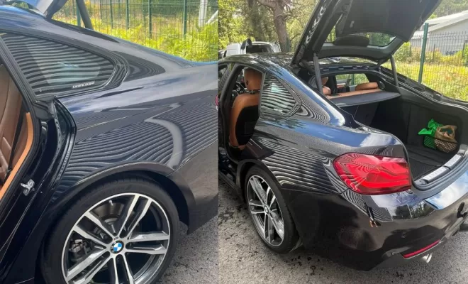 lustrage de la carrosserie