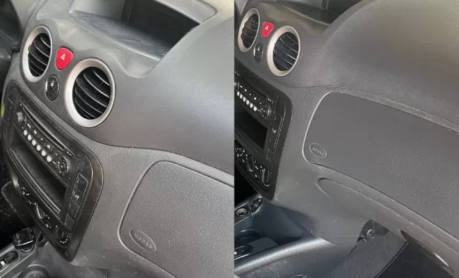 dépoussiérage et nettoyage des plastiques avec produit brillant anti uv