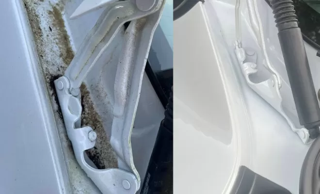 nettoyage contours et seuils de porte et coffre