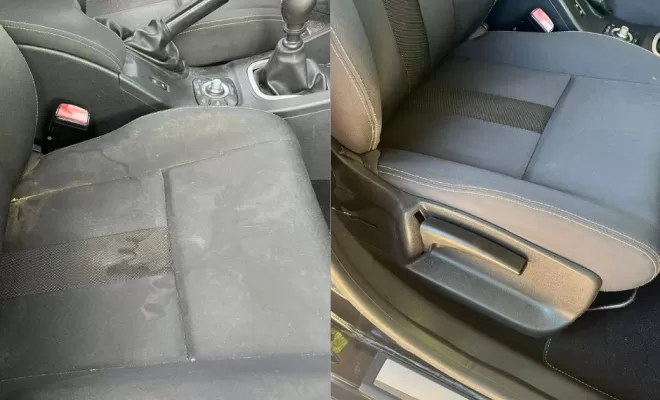 aspirateur en profondeur et shampouinage des sièges