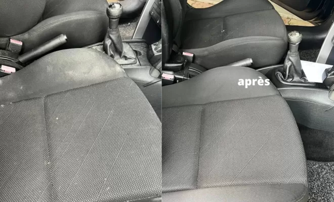 aspirateur en profondeur et shampouinage des sièges