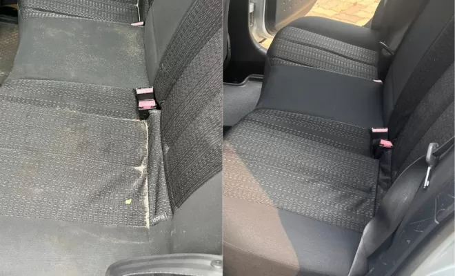 aspirateur en profondeur et shampouinage des sièges