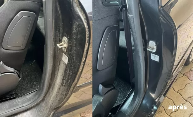 nettoyage entourages de porte