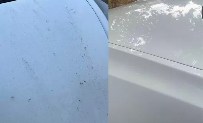 pré lavage, lavage et essuyage à la main de la carrosserie