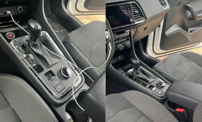 dépoussiérage et nettoyage des plastiques et tableau de bord