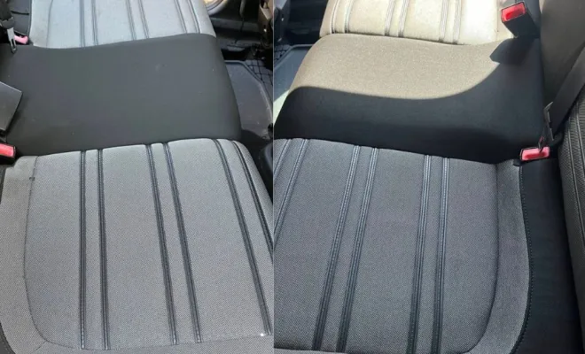 aspirateur et shampouinage banquette arrière