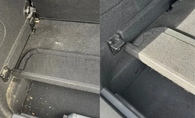 aspirateur en profondeur et shampouinage coffre