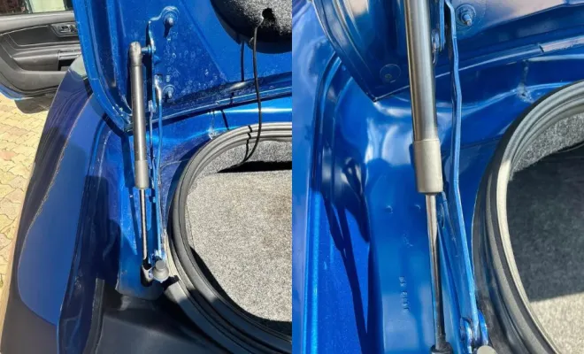 nettoyage entourages et seuils de porte et coffre